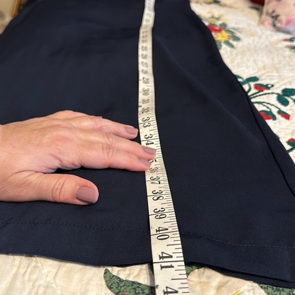 Tranjori wide leg palazzo pants navy Xl nwt - Picture 11 of 13